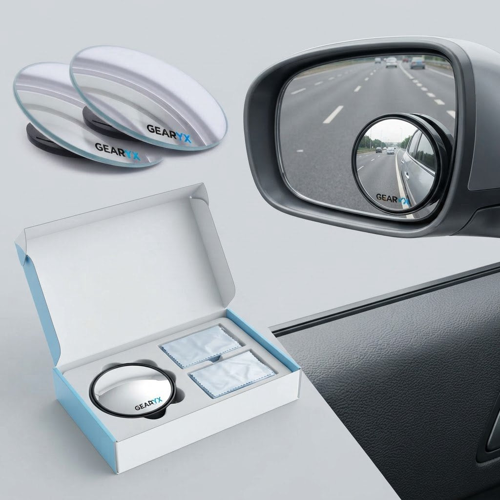 Gearyx Spot — Blind Spot Mirrors (2-Pack)