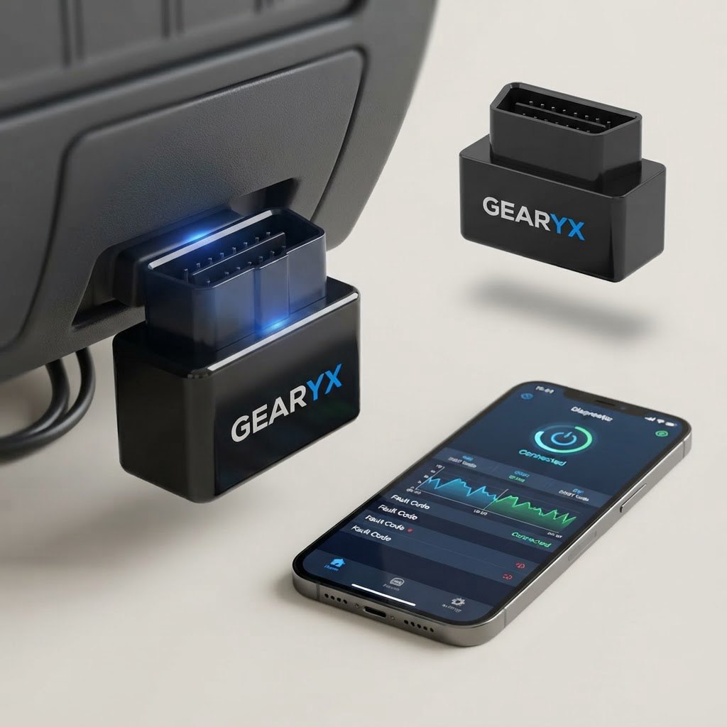 Gearyx Scan — Bluetooth OBD2 Reader (Works with AI Apps)