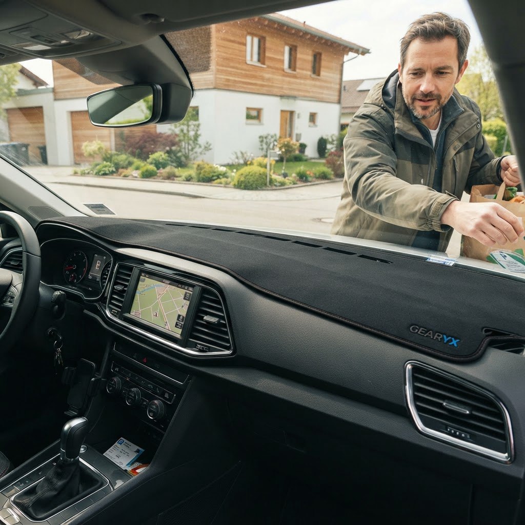 Gearyx Dash Mat — Anti-Glare Dashboard Cover — view 2