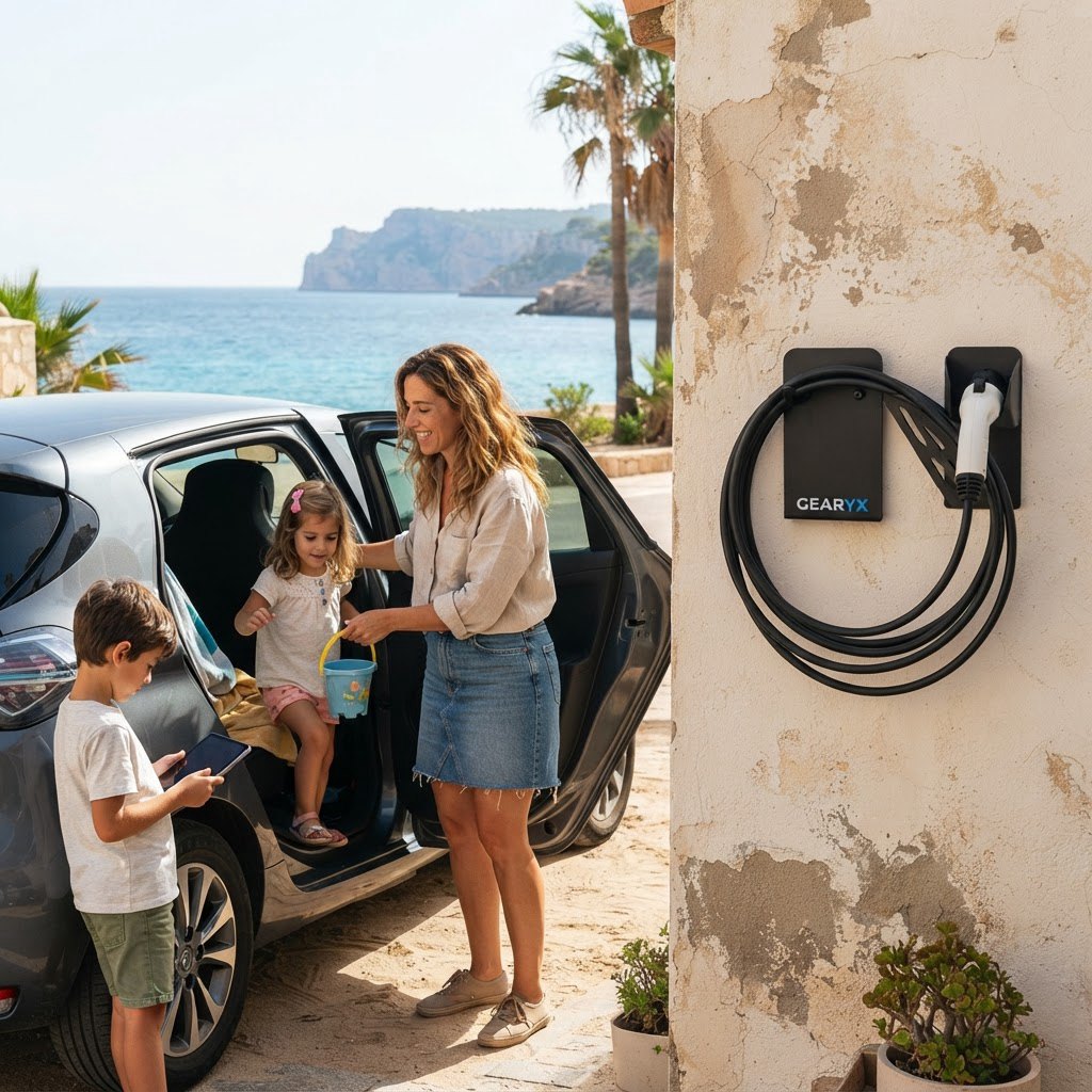 Gearyx EV Cable Organizer + Wall Holster — view 2