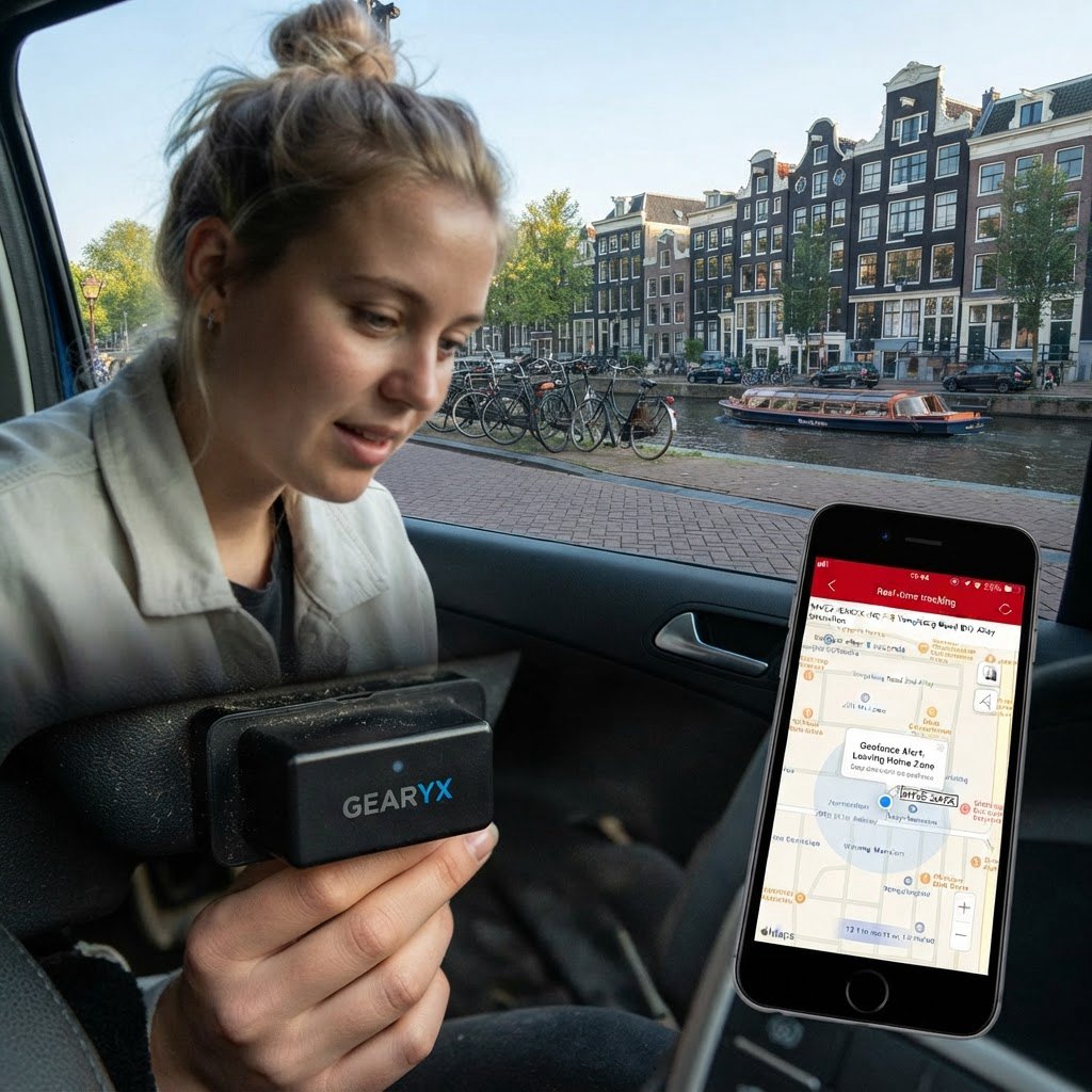 Gearyx Track — Plug-In GPS Car Tracker (OBD, No Battery) — view 3