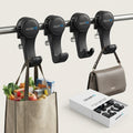 Gearyx Hooks — Headrest Hangers with Phone Notch (4-Pack)