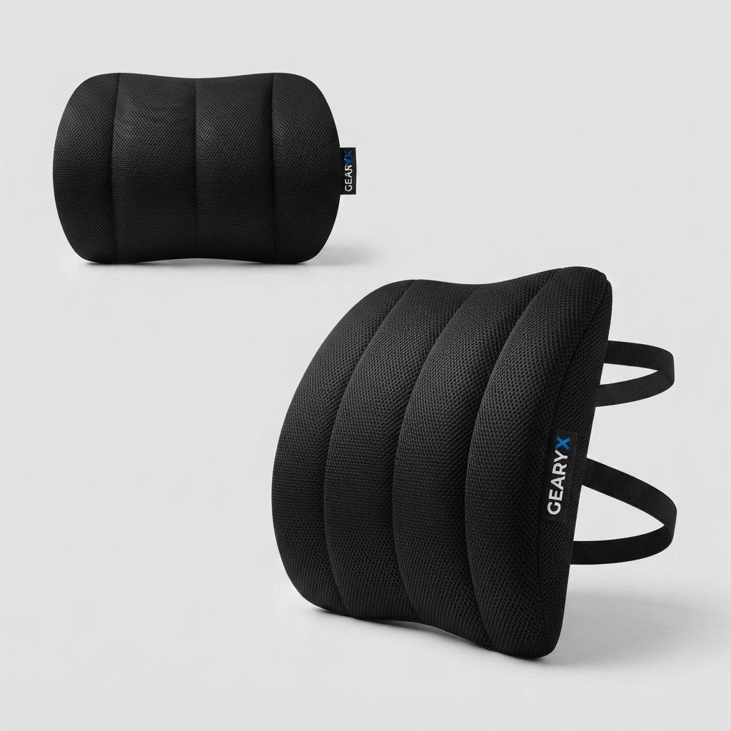 Gearyx Lumbar — Ergonomic Back Support Pillow