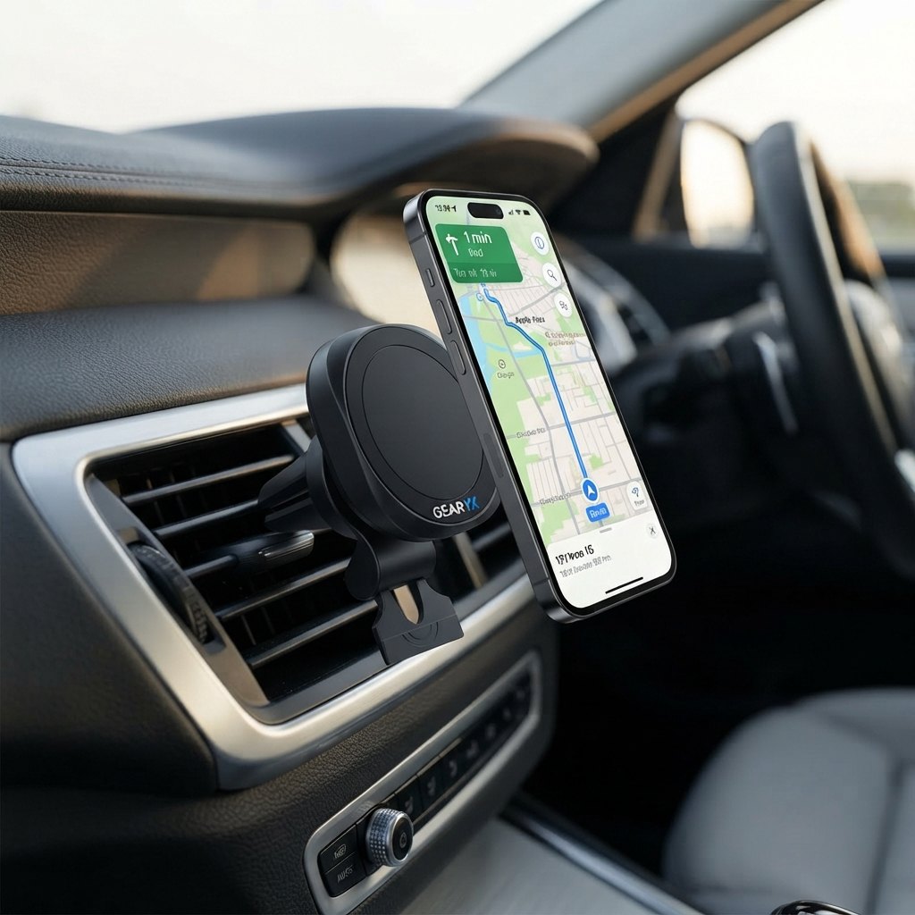 Gearyx Grip — MagSafe 15W Vent Mount Charger — view 2