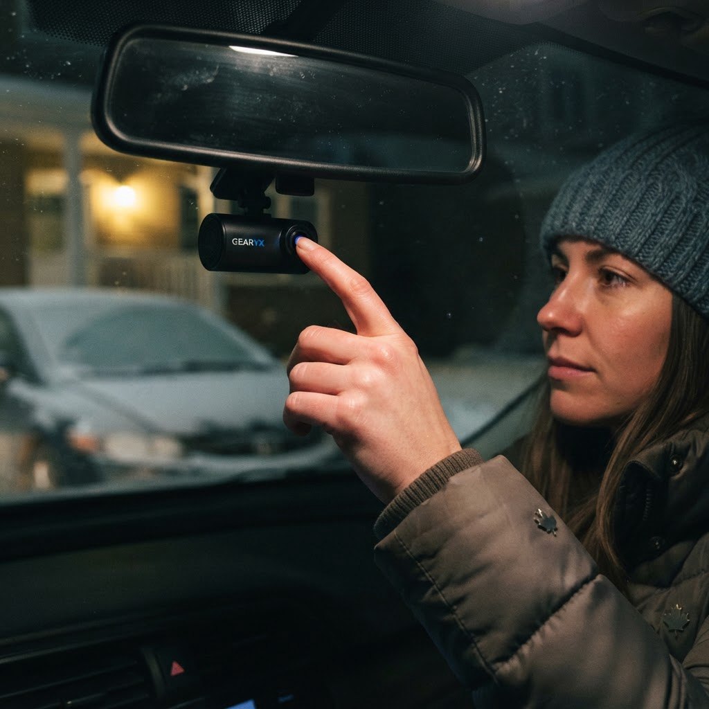 Gearyx Vision Mini — Discreet 1080p Dash Cam — view 2