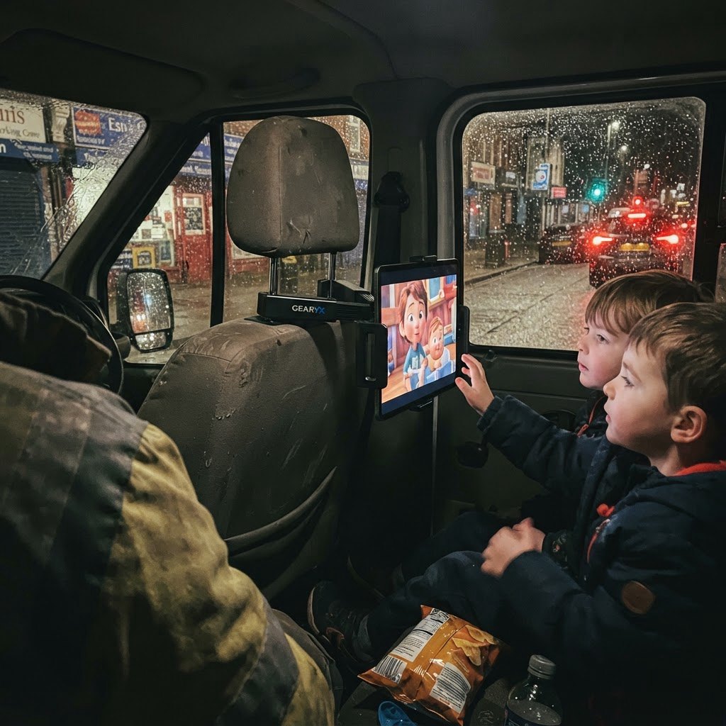 Gearyx Screen Back — Headrest Tablet Mount — view 2