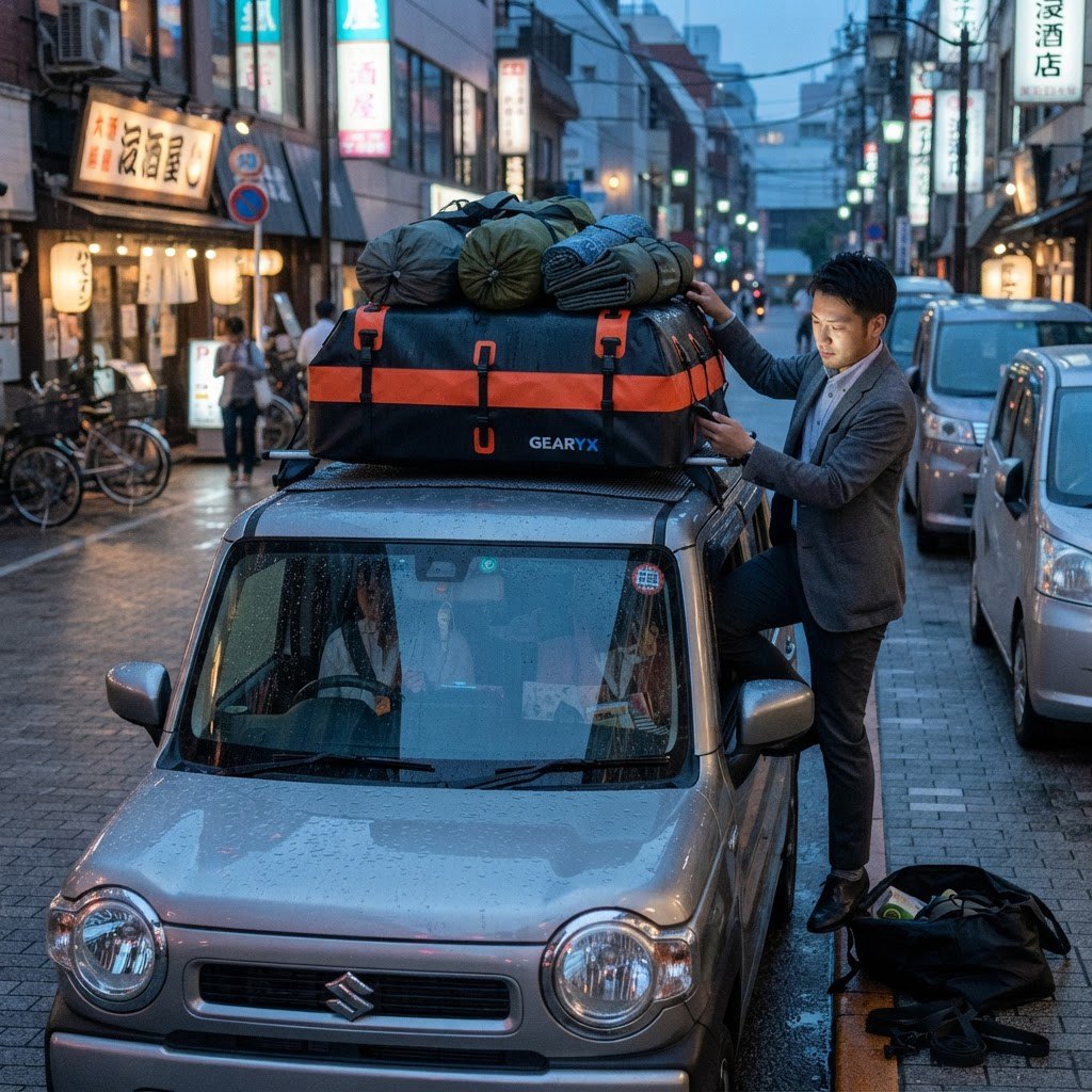 Gearyx Rooftop — Waterproof Roof Cargo Bag (450L) — view 2