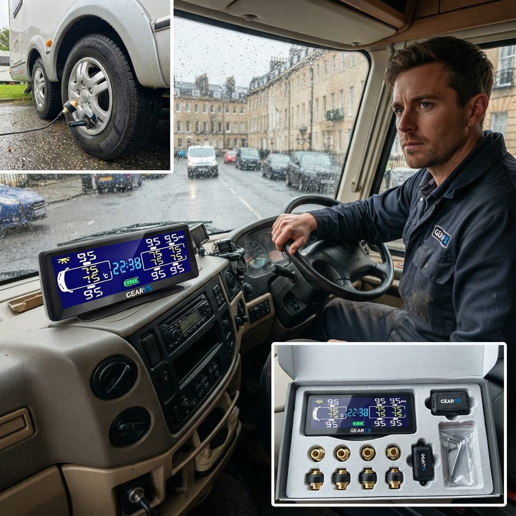 Gearyx Guard RV — Trailer & RV TPMS (up to 7 Tires, Signal Repeater) — view 2