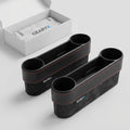 Gearyx Gap — Seat Gap Organizer with Cup Holder (Pair)