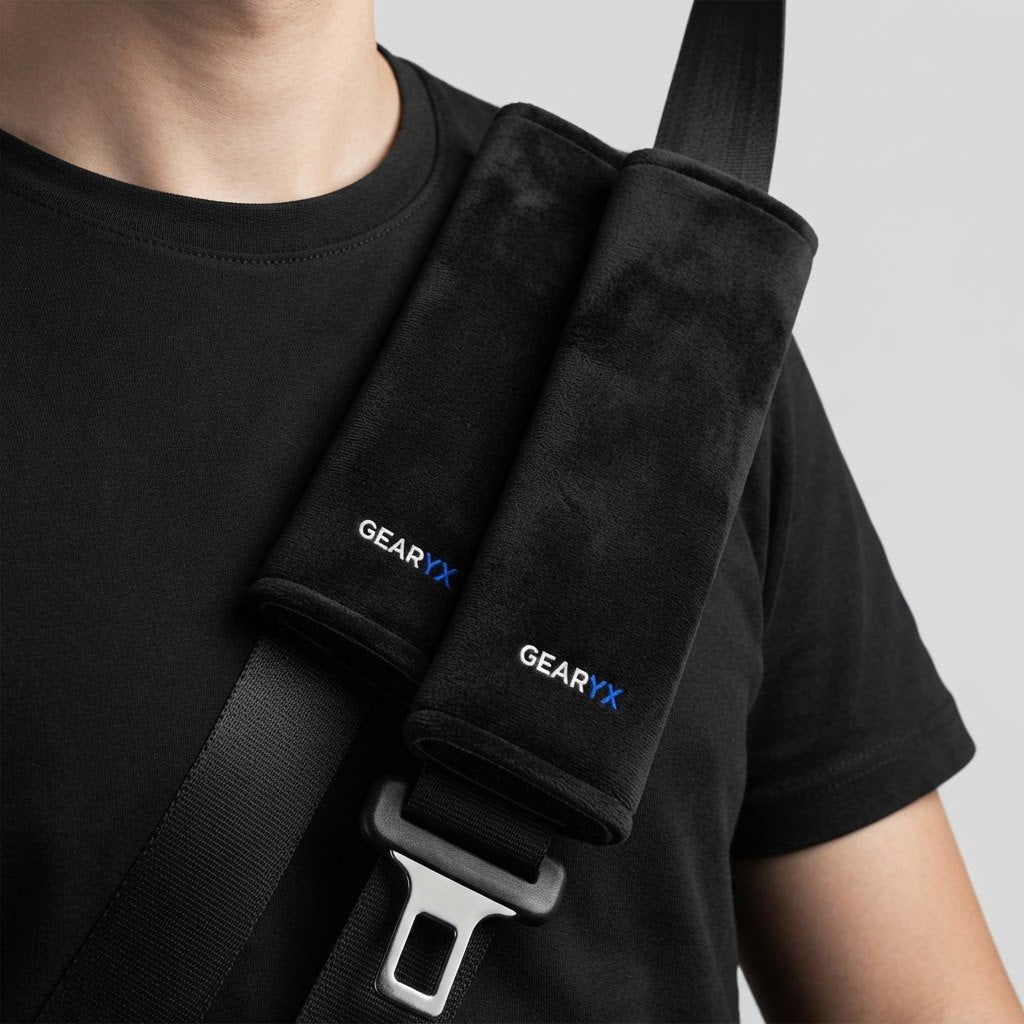 Gearyx Soft — Seatbelt Comfort Pads (2-Pack)