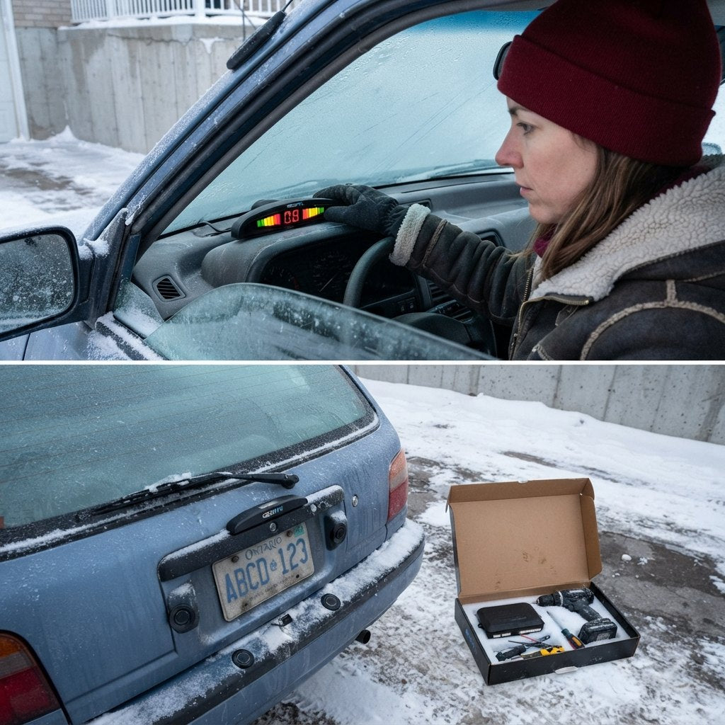 Gearyx Sense — Solar Wireless Parking Sensor Kit — view 3