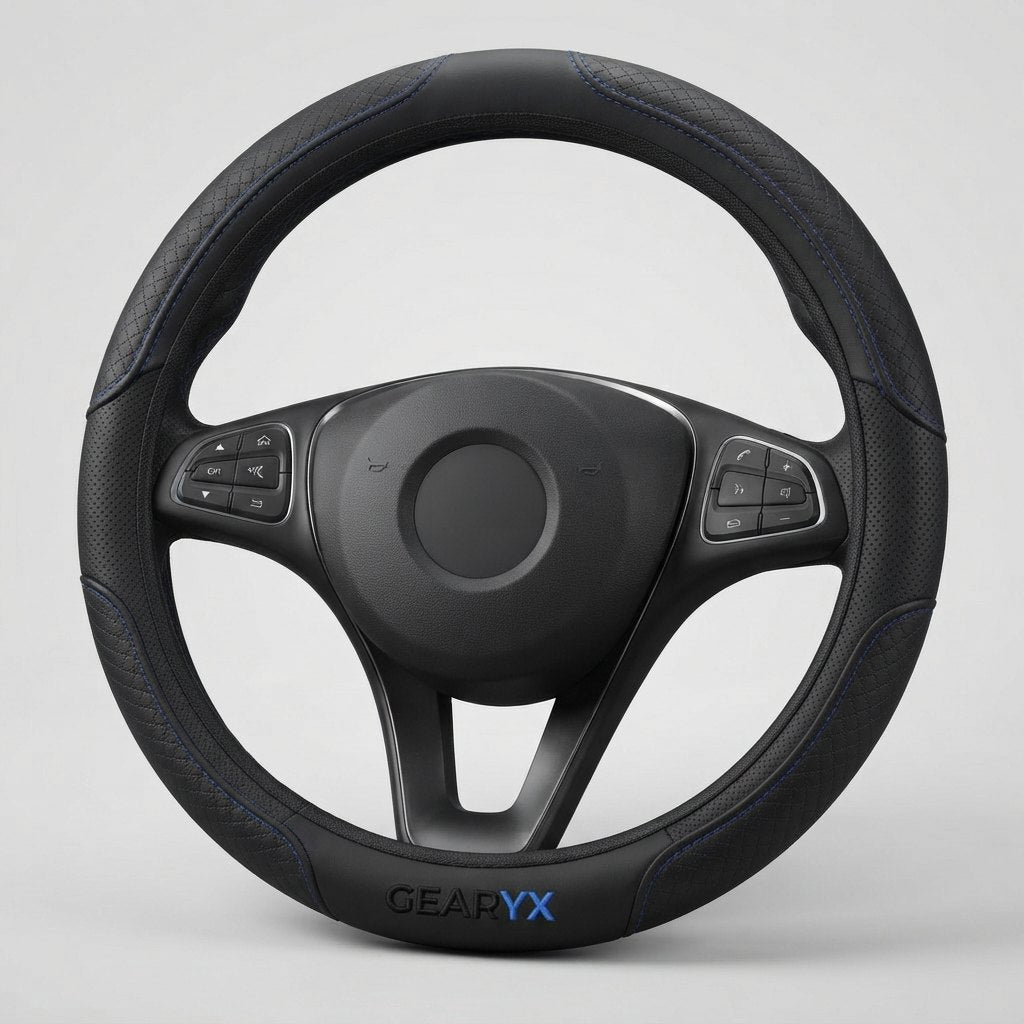 Gearyx Grip Wheel — Premium Leather Steering Wheel Cover