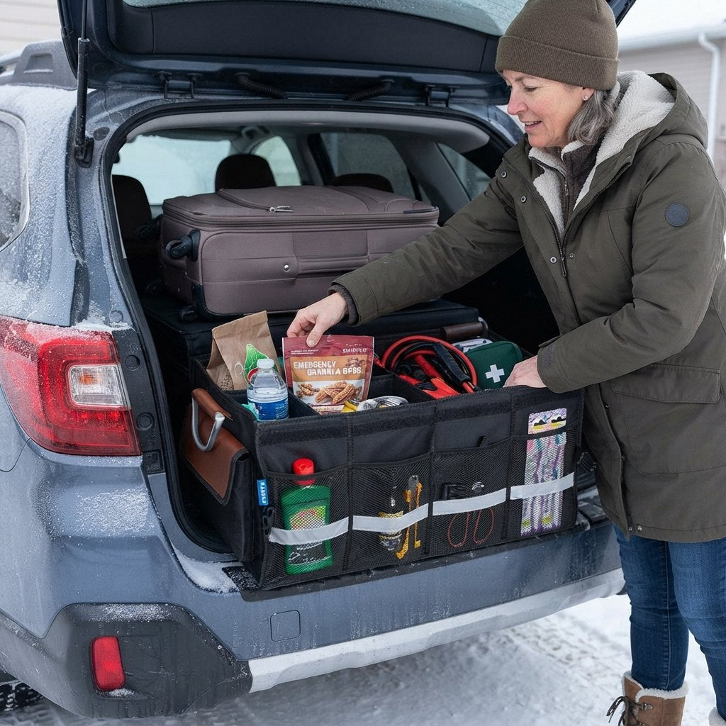 Gearyx Trunk Pro — Collapsible Trunk Organizer with Lid — view 3