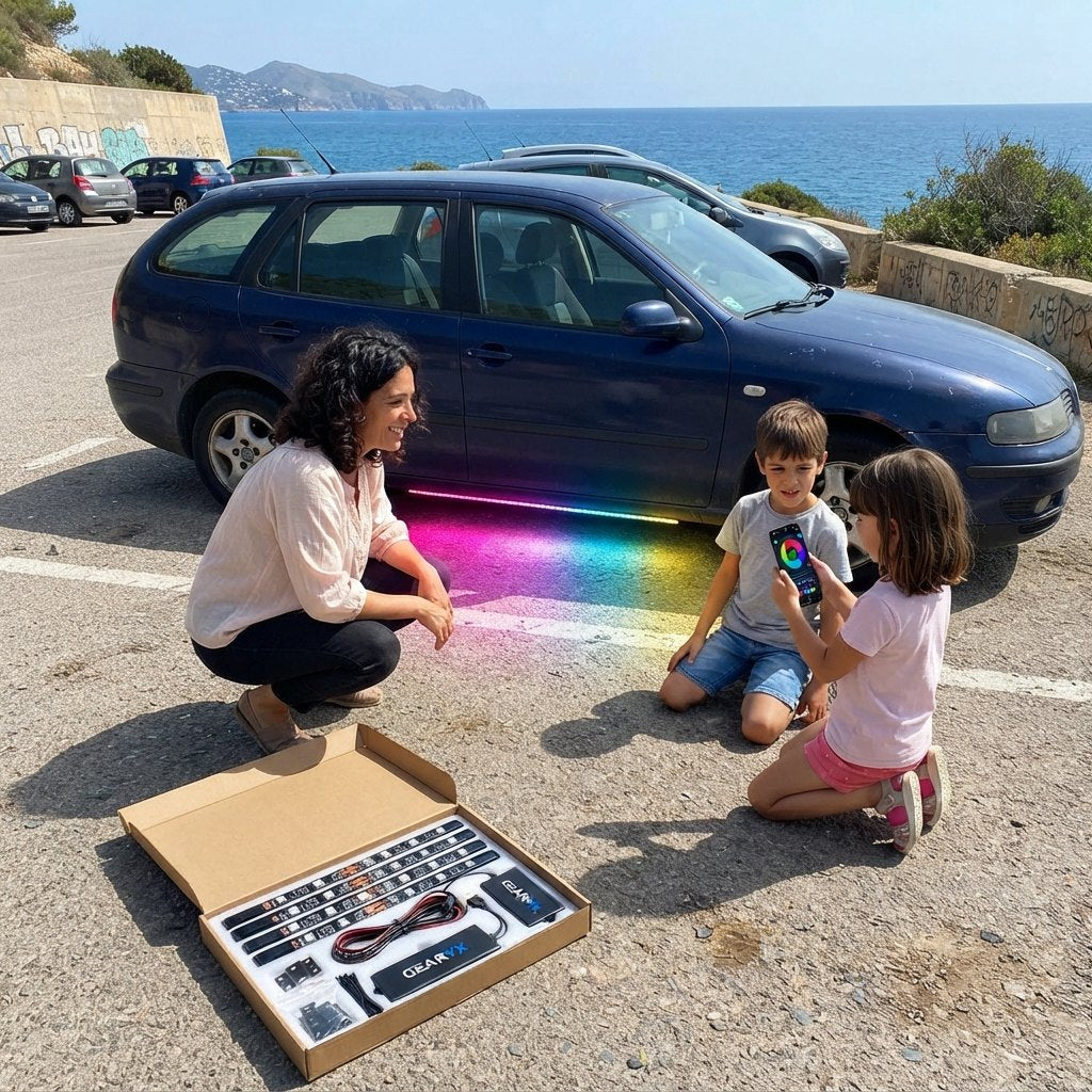 Gearyx Aura — Exterior Underglow Kit (App + Music Sync) — view 3