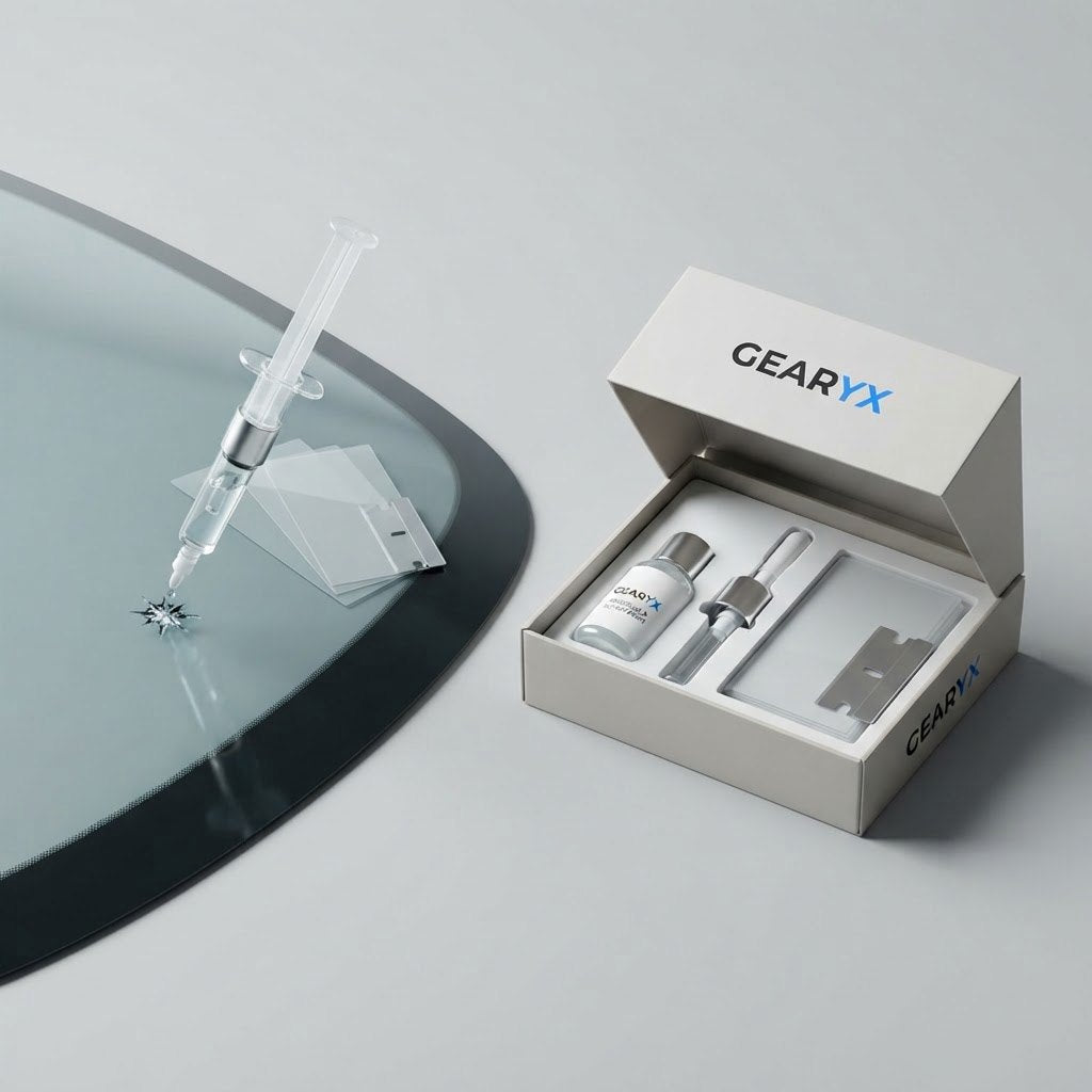 Gearyx Glass Fix — Windshield Chip Repair Kit
